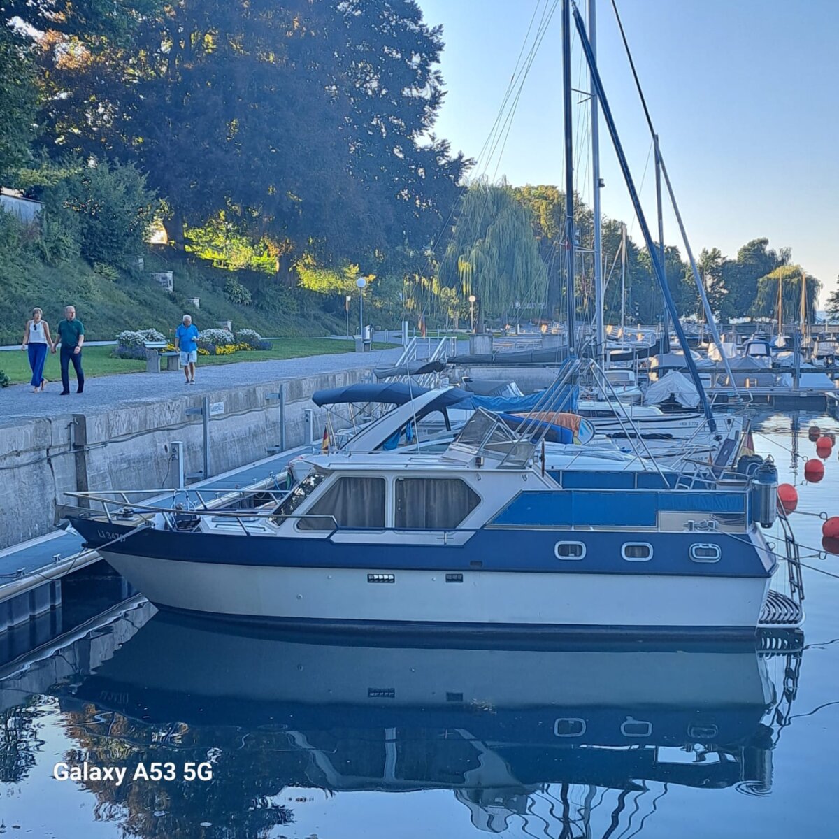 Stahl Motorboot Romanshorn