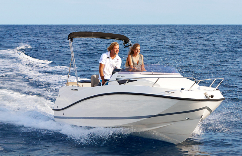 Quicksilver Activ 505 Cabin & Trailer (Lagerboot) 