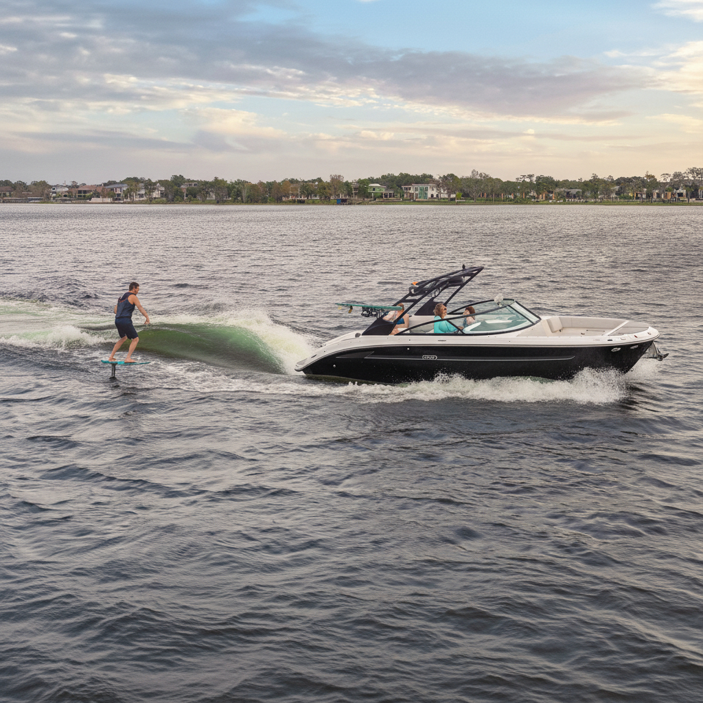 Sea Ray SDX270E SURF & Trailer mit LIEGEPLATZ (Lagerboot) 