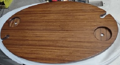 Cockpittisch kompl. mit Fuss und Halter 