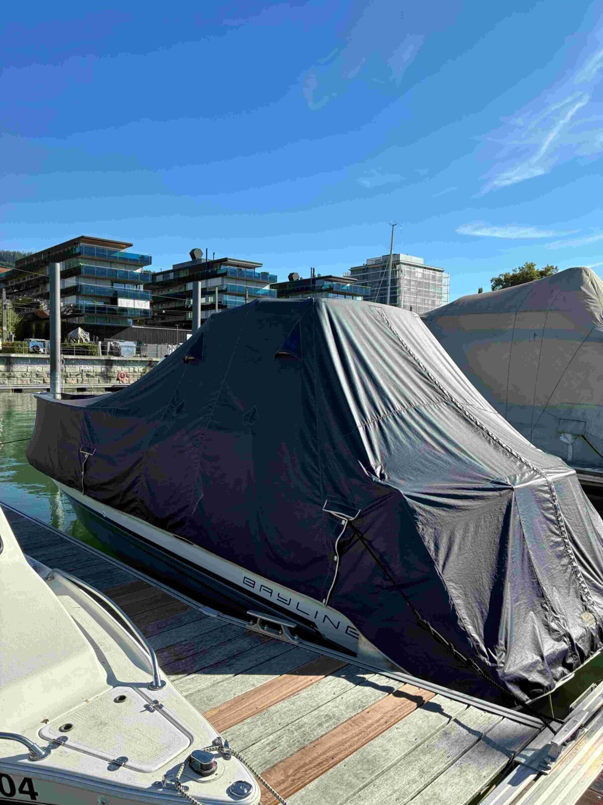 Bayliner 2655 Ciera Sunbridge, mit Bodenseezulassung, ohne Liegeplatz, mit Persenning IMG_8692